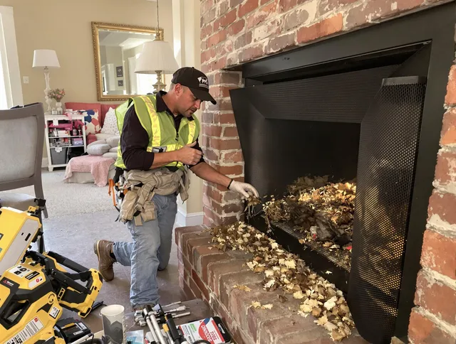 Safe screening installation by Pine Hills Chimney Sweep in Pine Hills, FL