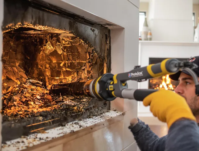 Professional chimney cleaning by Pine Hills Chimney Sweep in Pine Hills, FL
