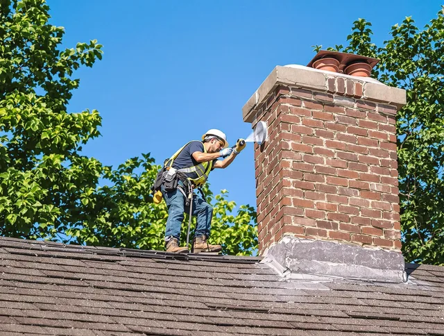 Pine Hills Chimney Sweep performing an inspection with advanced tools in Pine Hills, FL