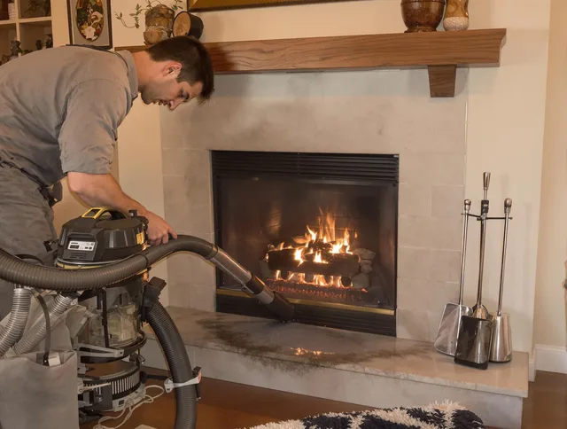 Routine fireplace upkeep by Pine Hills Chimney Sweep in Pine Hills, FL